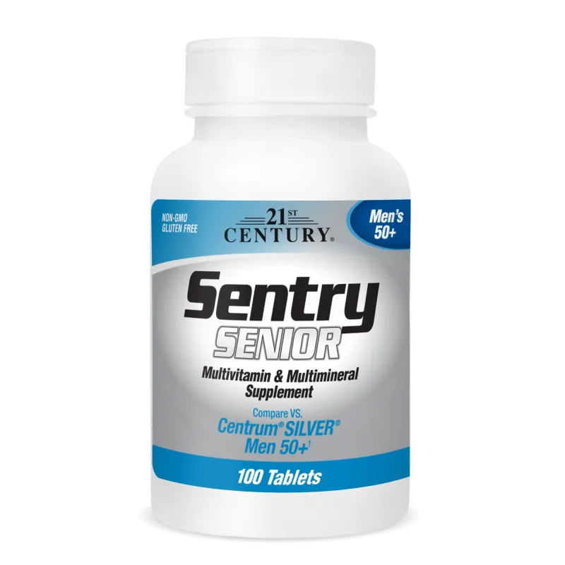 21st Century Sentry Senior Men's 50+ Multivitamin & Multimineral