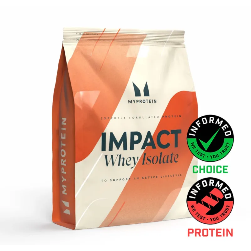 Myprotein Impact Whey Isolate Unflavoured (6.25 кг)