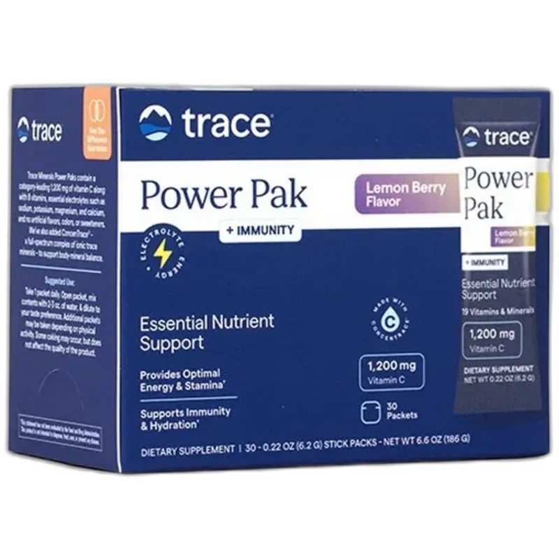 Trace Minerals Power Pak + Immunity — Мултивитамини и минерали